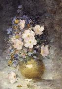 Nicolae Grigorescu Hip Rose Flowers France oil painting reproduction